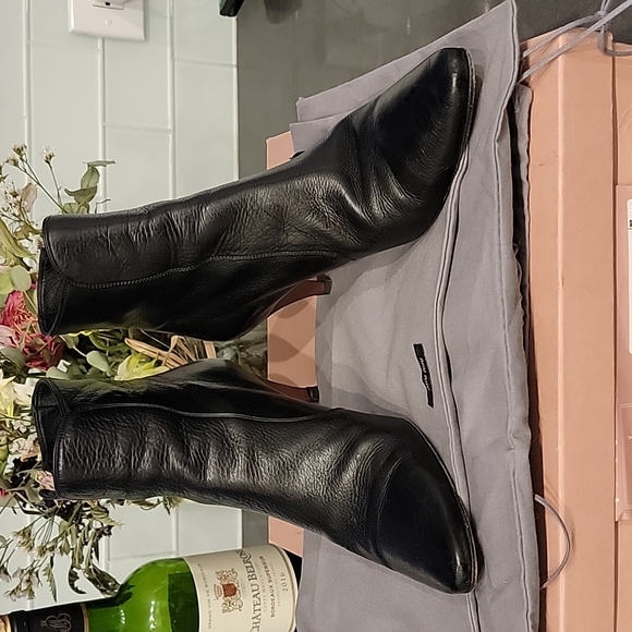 Authentic Miu Miu leather booties size 8 - Picture 3 of 9